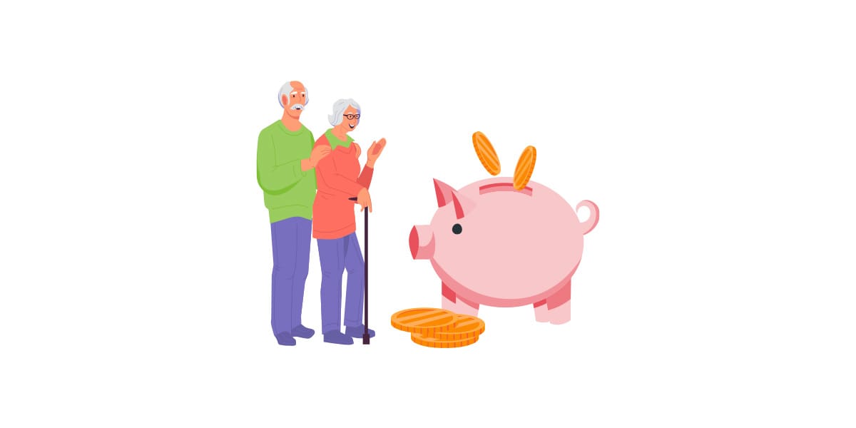 Promotional image for Senior Citizen Account, featuring details and benefits tailored for elderly customers