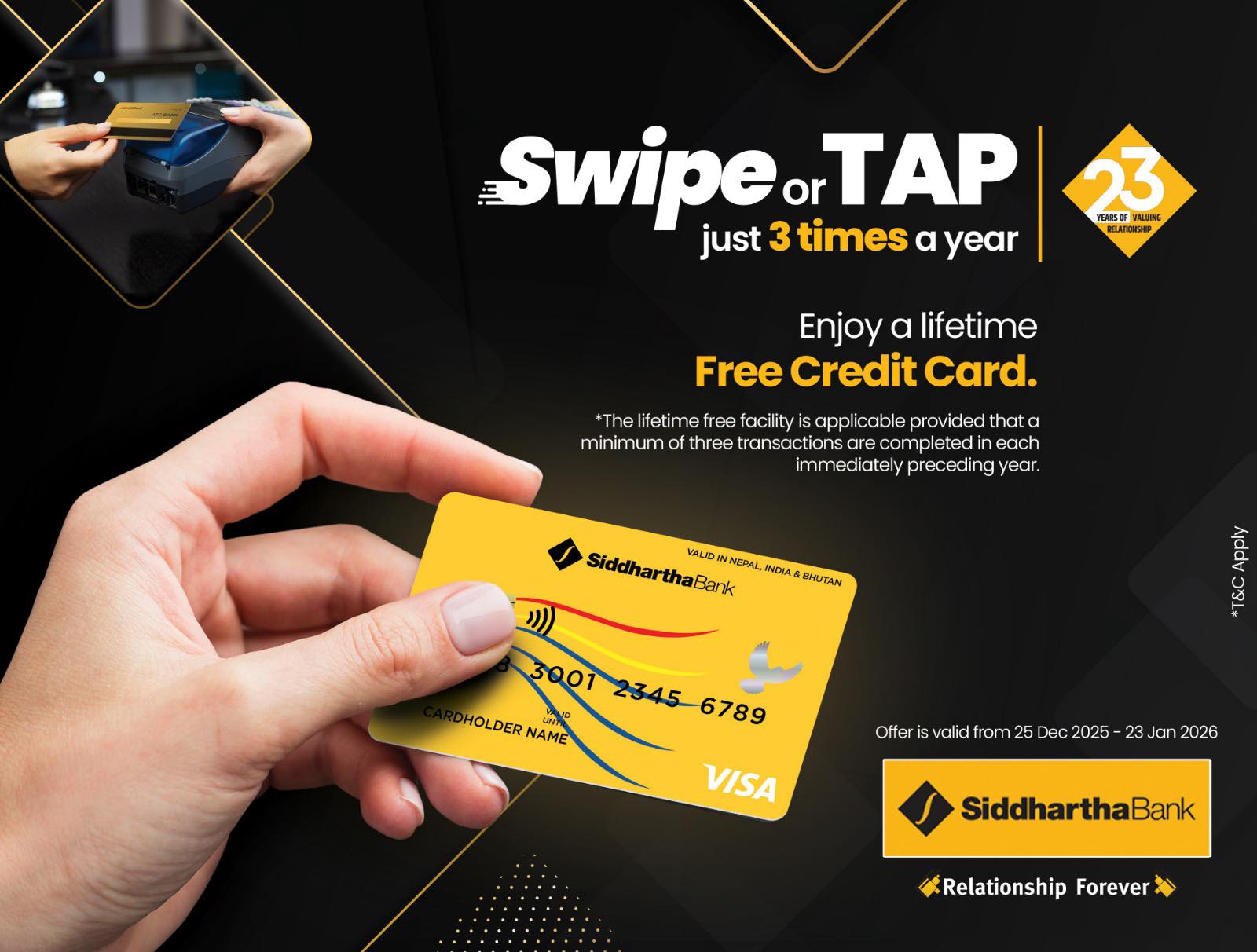 Siddhartha Bank Credit Card