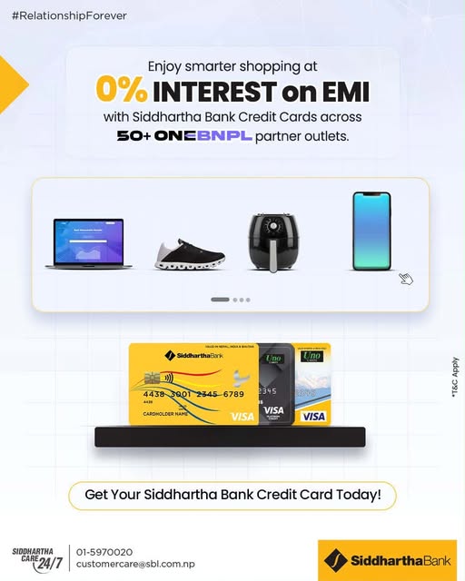 Siddhartha Bank Credit Card